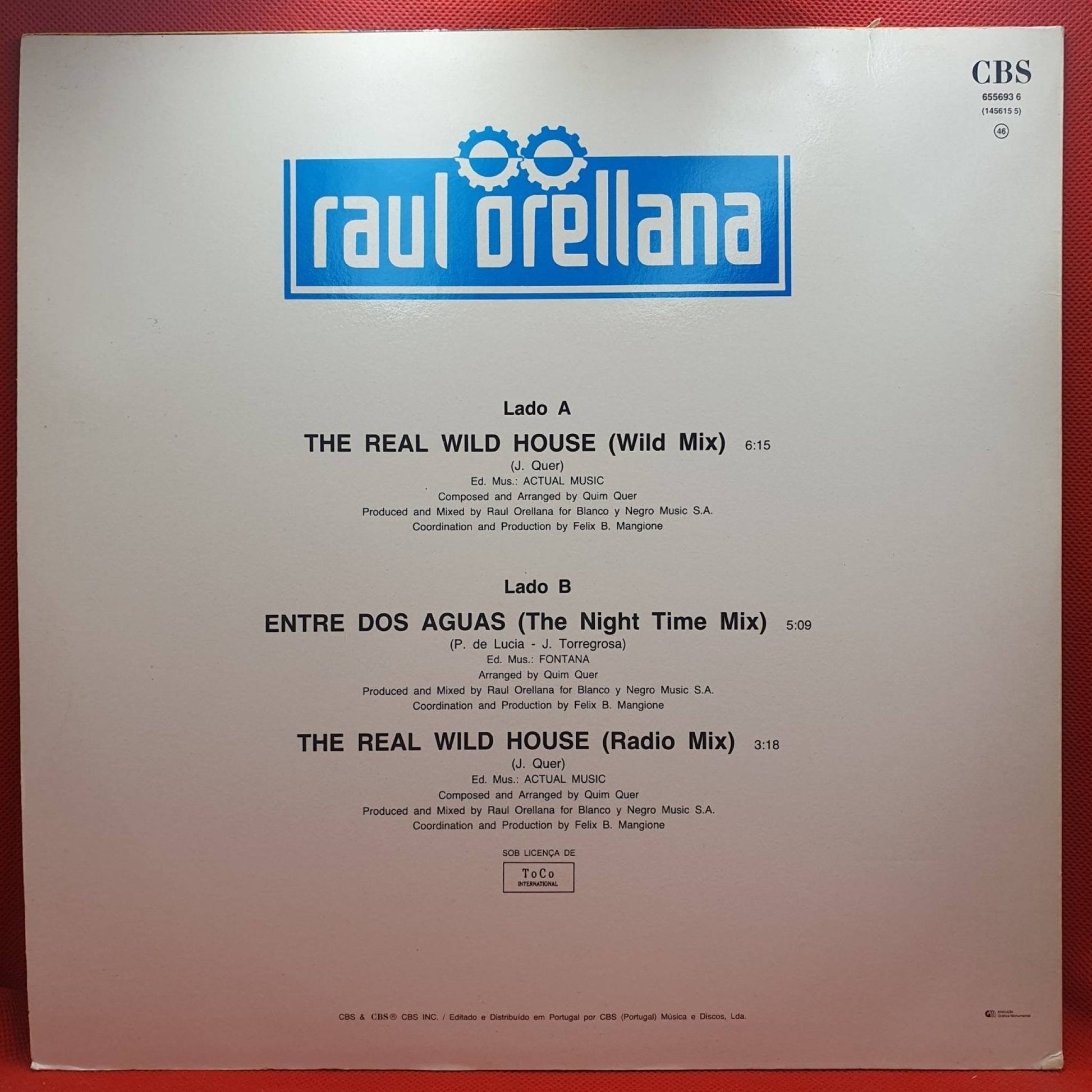 Raul Orellana ‎– The Real Wild House - Vinyl Store Online