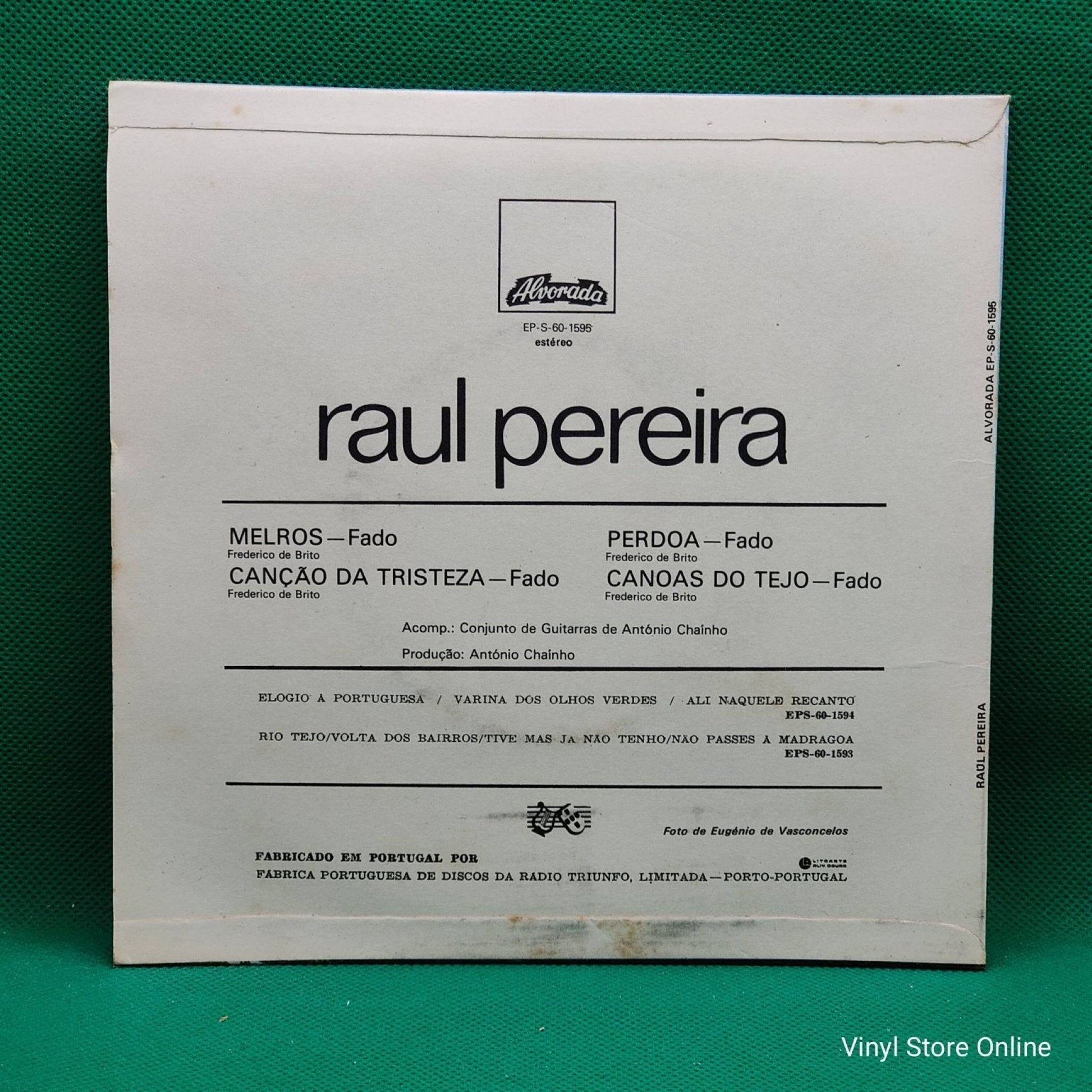 Raúl Pereira ‎– Raúl Pereira - Vinyl Store Online