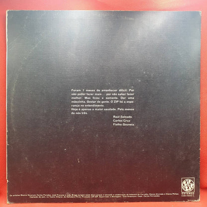 Raul Solnado, Carlos Cruz, José Fialho Gouveia, Nuno Martins ‎– O Último Zip - Vinyl Store Online