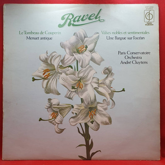 Ravel, Paris Conservatoire Orchestra ‎– Le Tombeau De Couperin, Valses Nobles Et Sentimentales - Vinyl Store Online