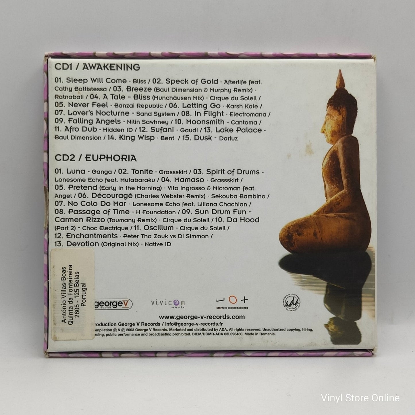 Ravin ‎– Siddharta (Spirit Of Buddha Bar) - Vol. 2 - Vinyl Store Online