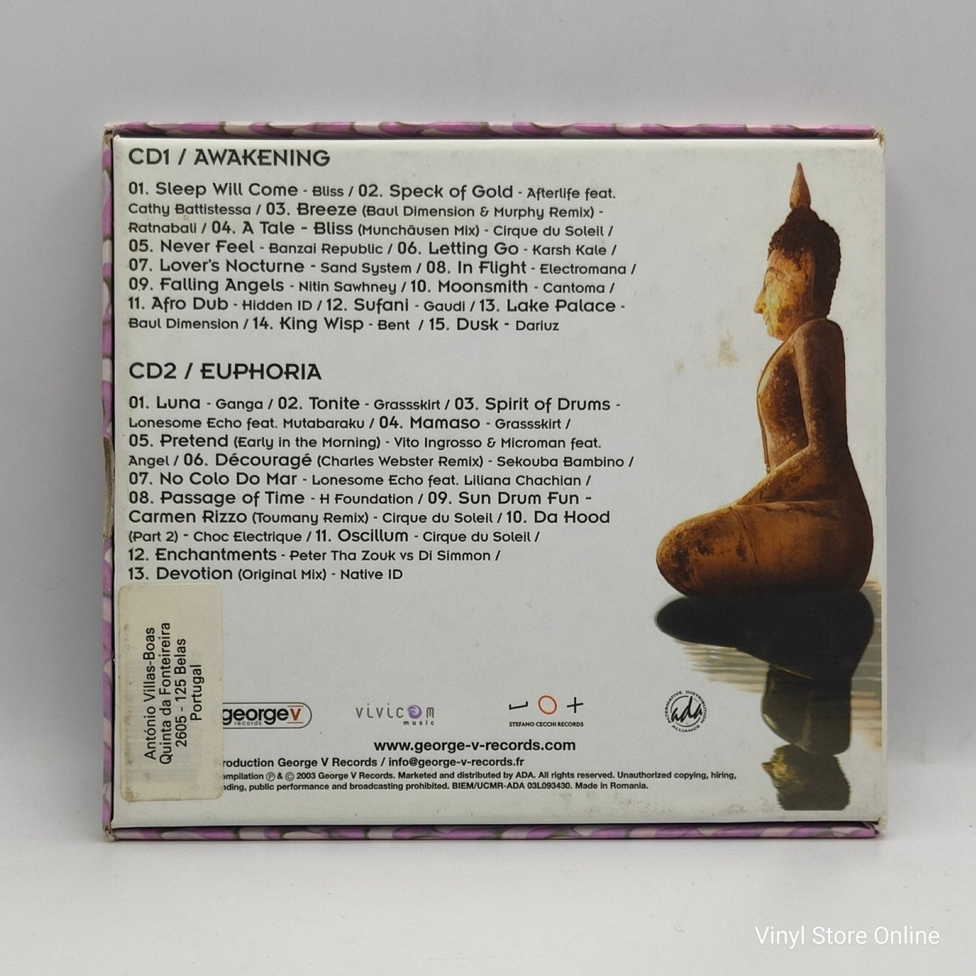 Ravin ‎– Siddharta (Spirit Of Buddha Bar) - Vol. 2 - Vinyl Store Online