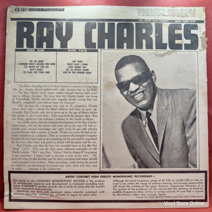 Ray Charles ‎– The Sensational Ray Charles - Vinyl Store Online