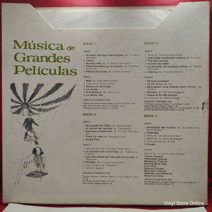 RCA Victor Symphony Orchestra ‎– Música de Grandes Películas - Vinyl Store Online