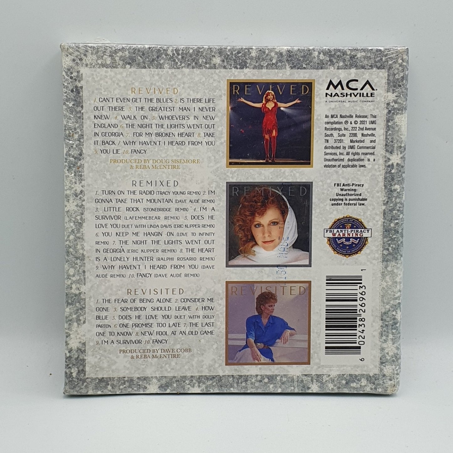 Reba McEntire ‎– Revived Remixed Revisited - Vinyl Store Online