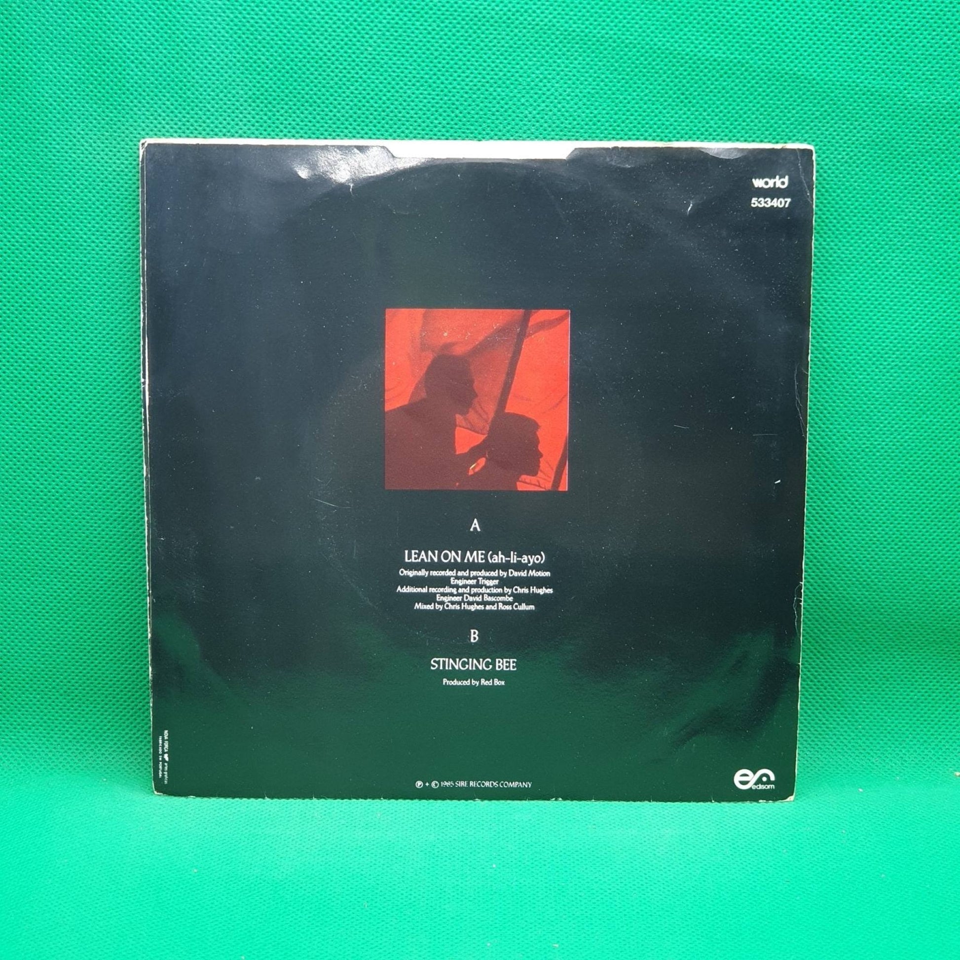 Red Box ‎– Lean On Me - Vinyl Store Online