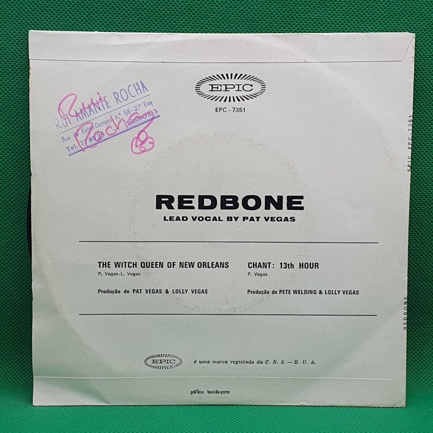 Redbone ‎– The Witch Queen Of New Orleans - Vinyl Store Online