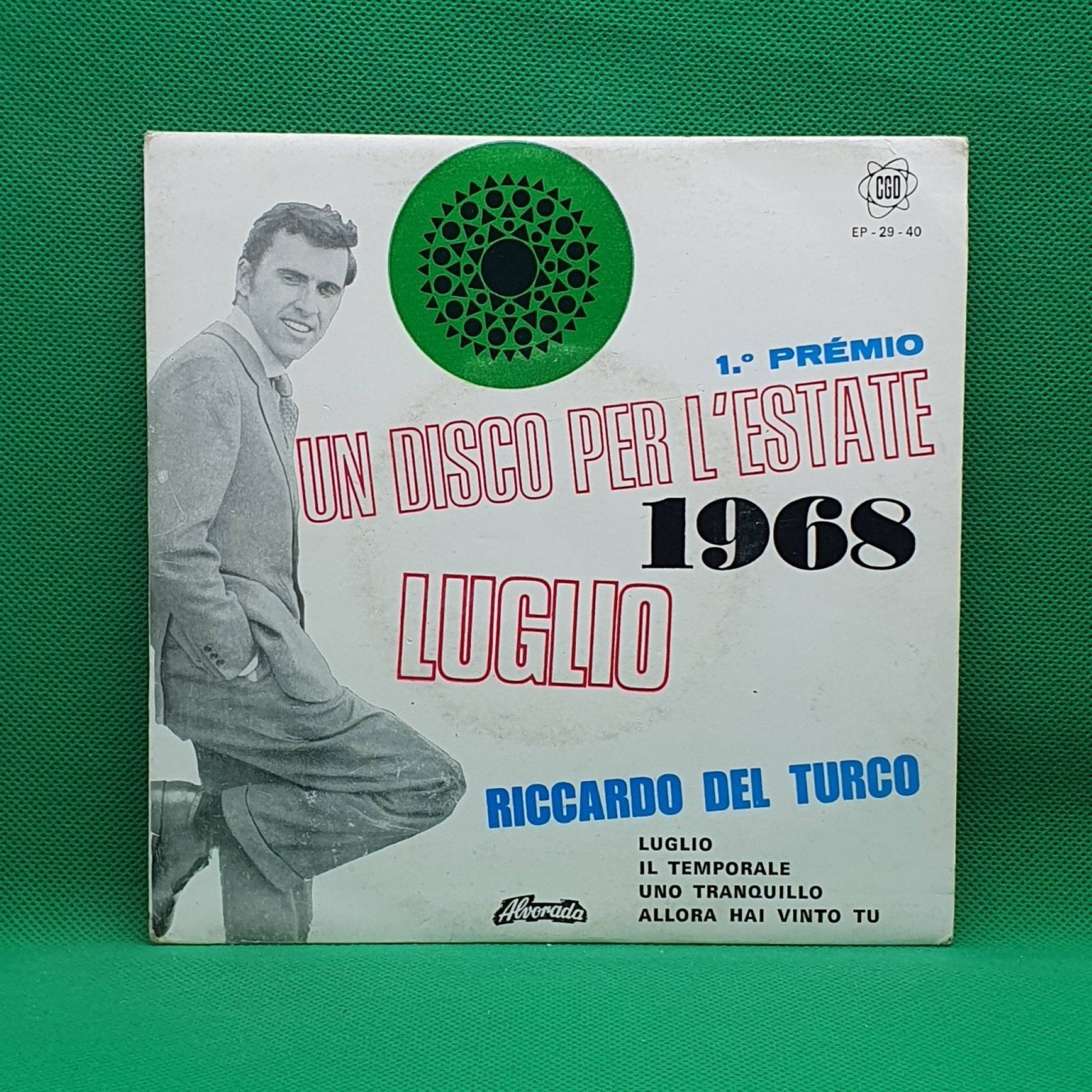 Riccardo Del Turco ‎– Luglio - Vinyl Store Online