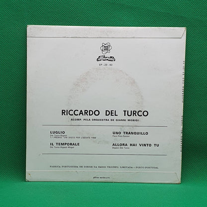 Riccardo Del Turco ‎– Luglio - Vinyl Store Online