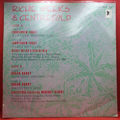 Richie Weeks & Centrefold ‎– Forbidden Fruit - Vinyl Store Online