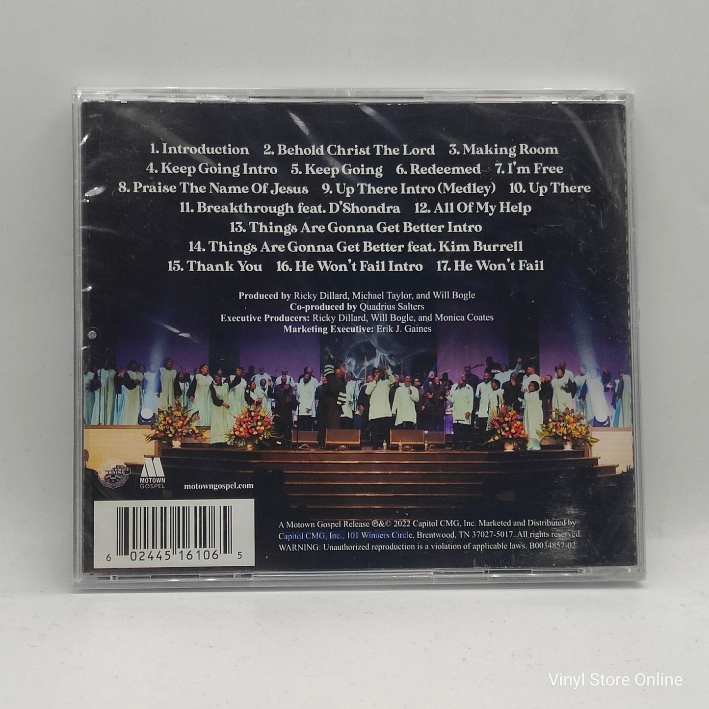Ricky Dillard ‎– Breakthrough: The Exodus - Vinyl Store Online