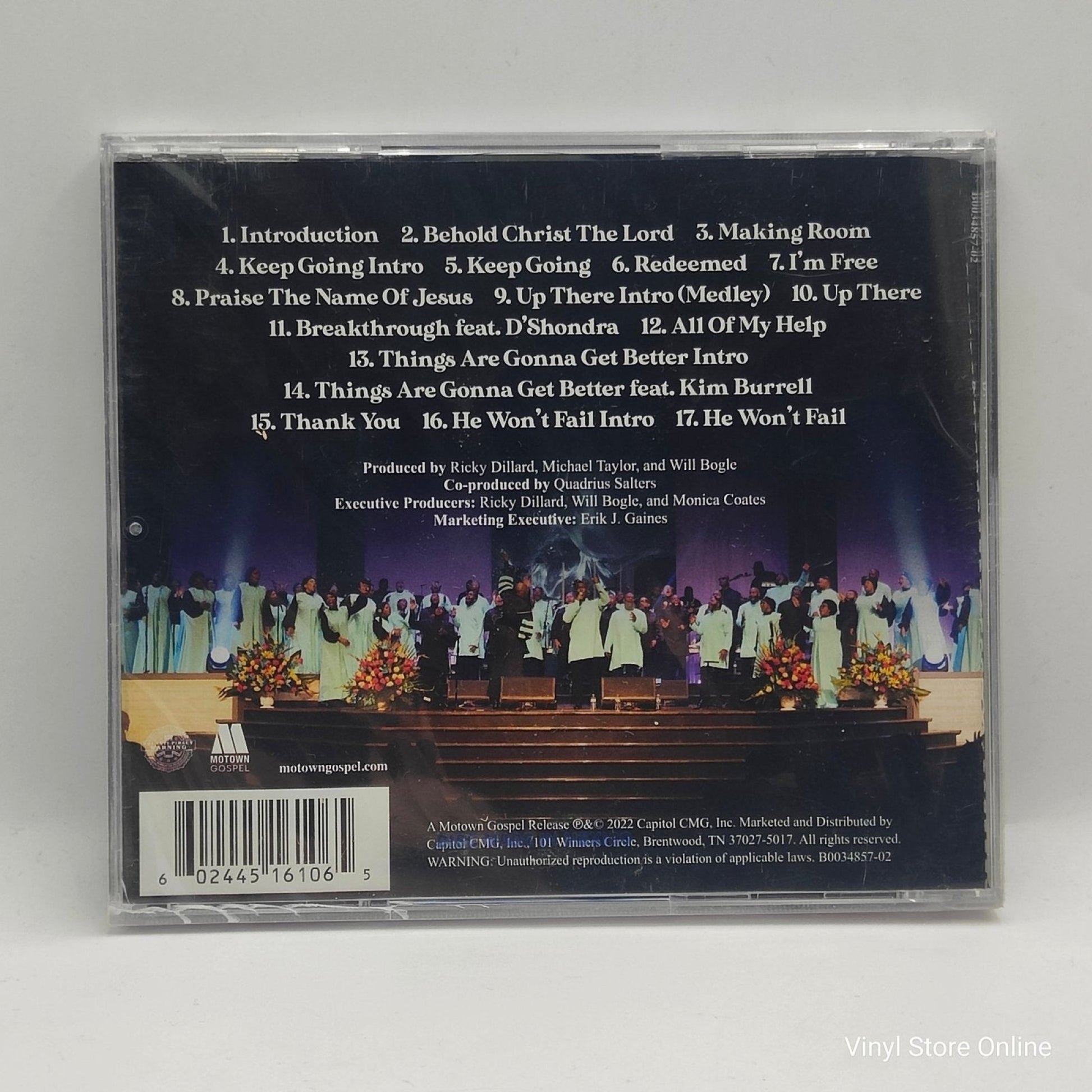 Ricky Dillard ‎– Breakthrough: The Exodus - Vinyl Store Online