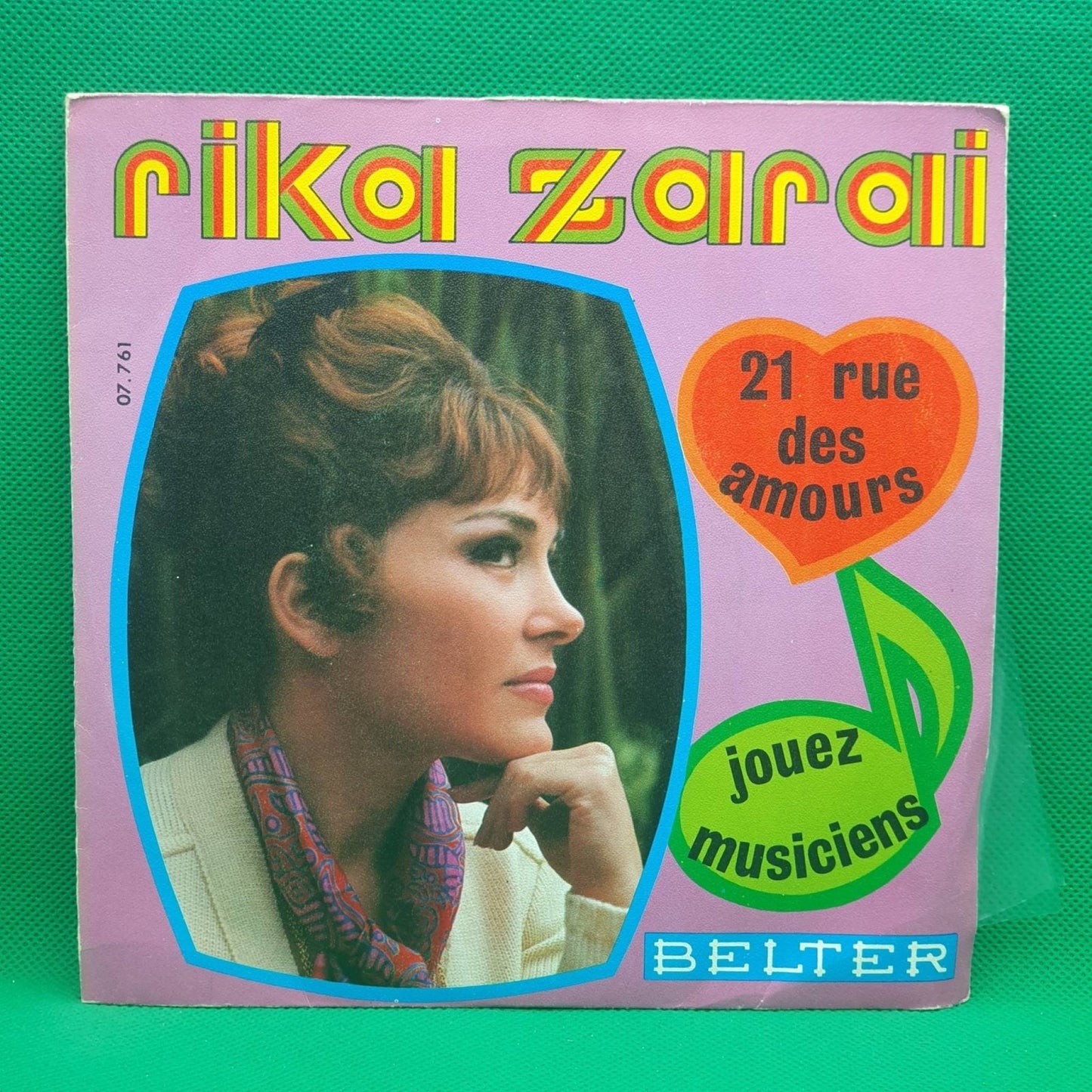 Rika Zarai ‎– 21 Rue Des Amours / Jouez Musiciens - Vinyl Store Online