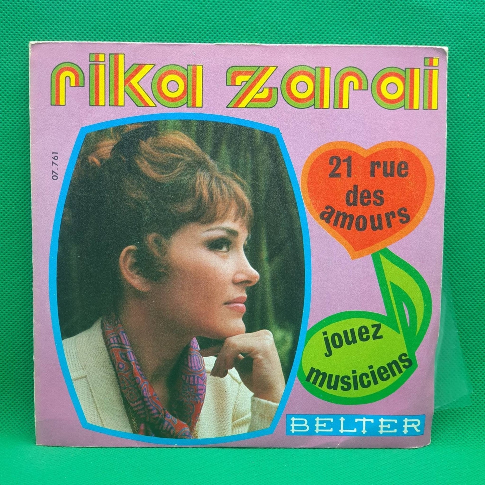 Rika Zarai ‎– 21 Rue Des Amours / Jouez Musiciens - Vinyl Store Online