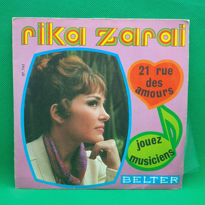 Rika Zarai ‎– 21 Rue Des Amours / Jouez Musiciens - Vinyl Store Online
