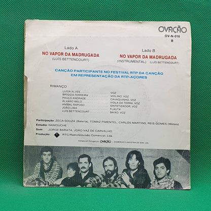 Rimanço ‎– No Vapor Da Madrugada - Vinyl Store Online
