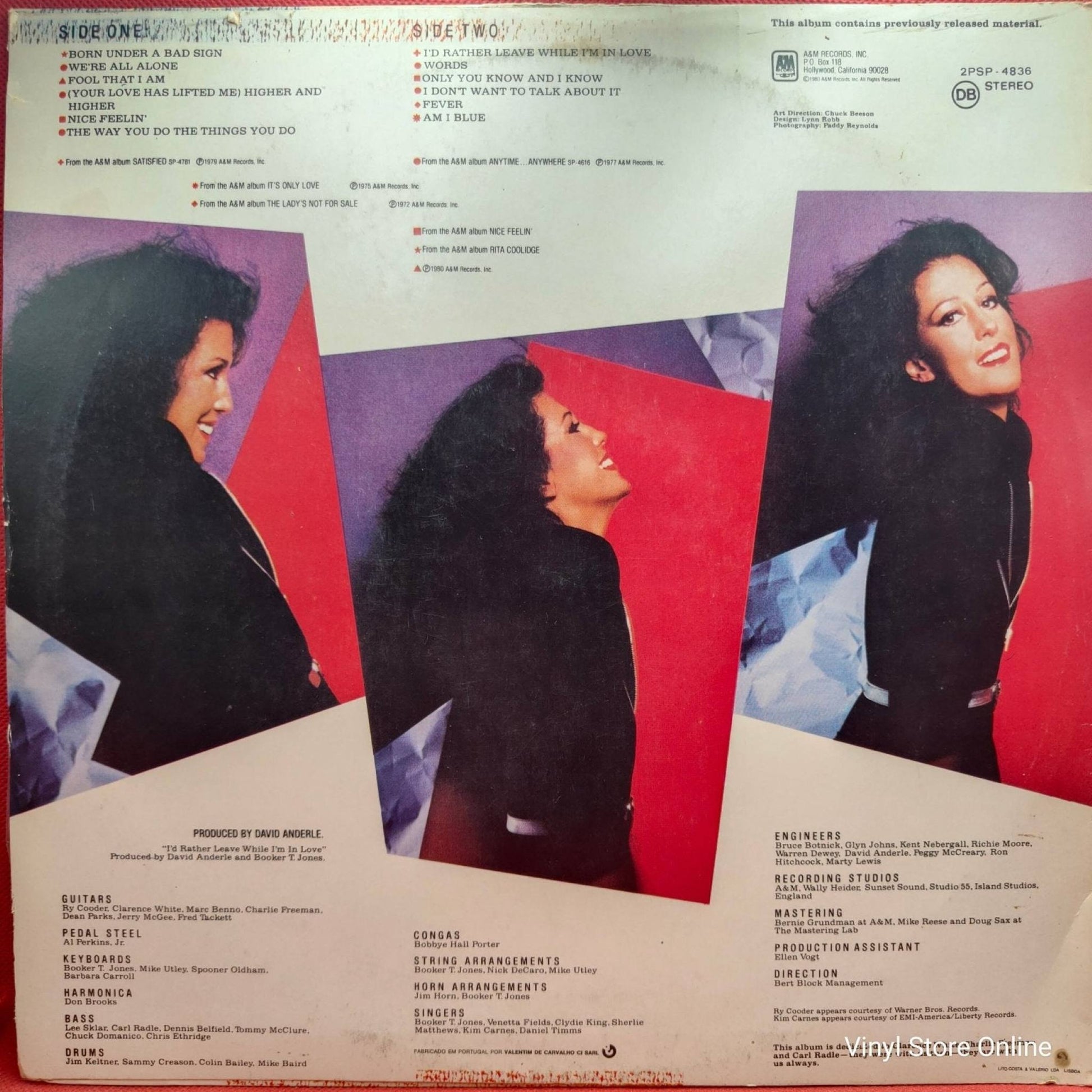 Rita Coolidge ‎– Greatest Hits - Vinyl Store Online