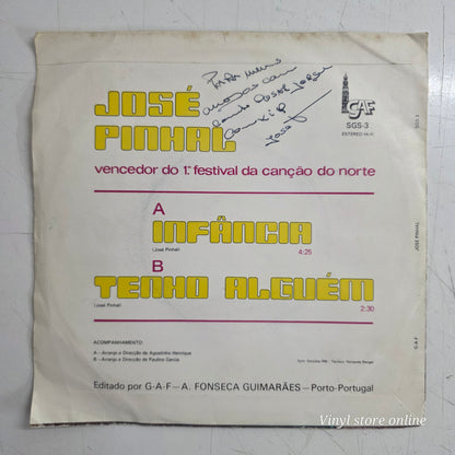 José Pinhal - Infância (7", Single)