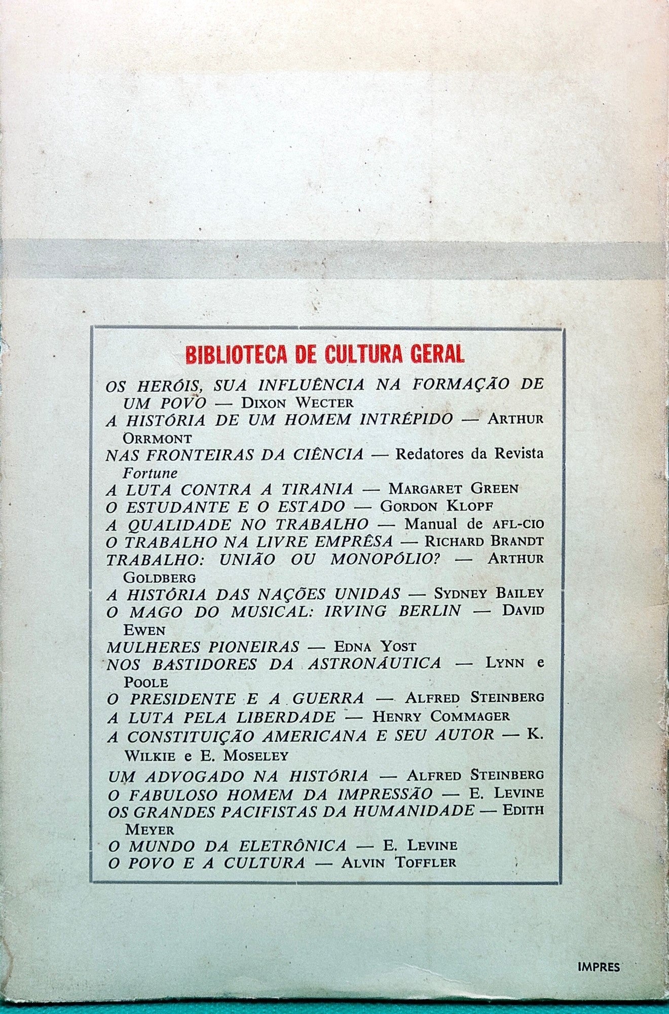 A constituição Americana e o seu criador