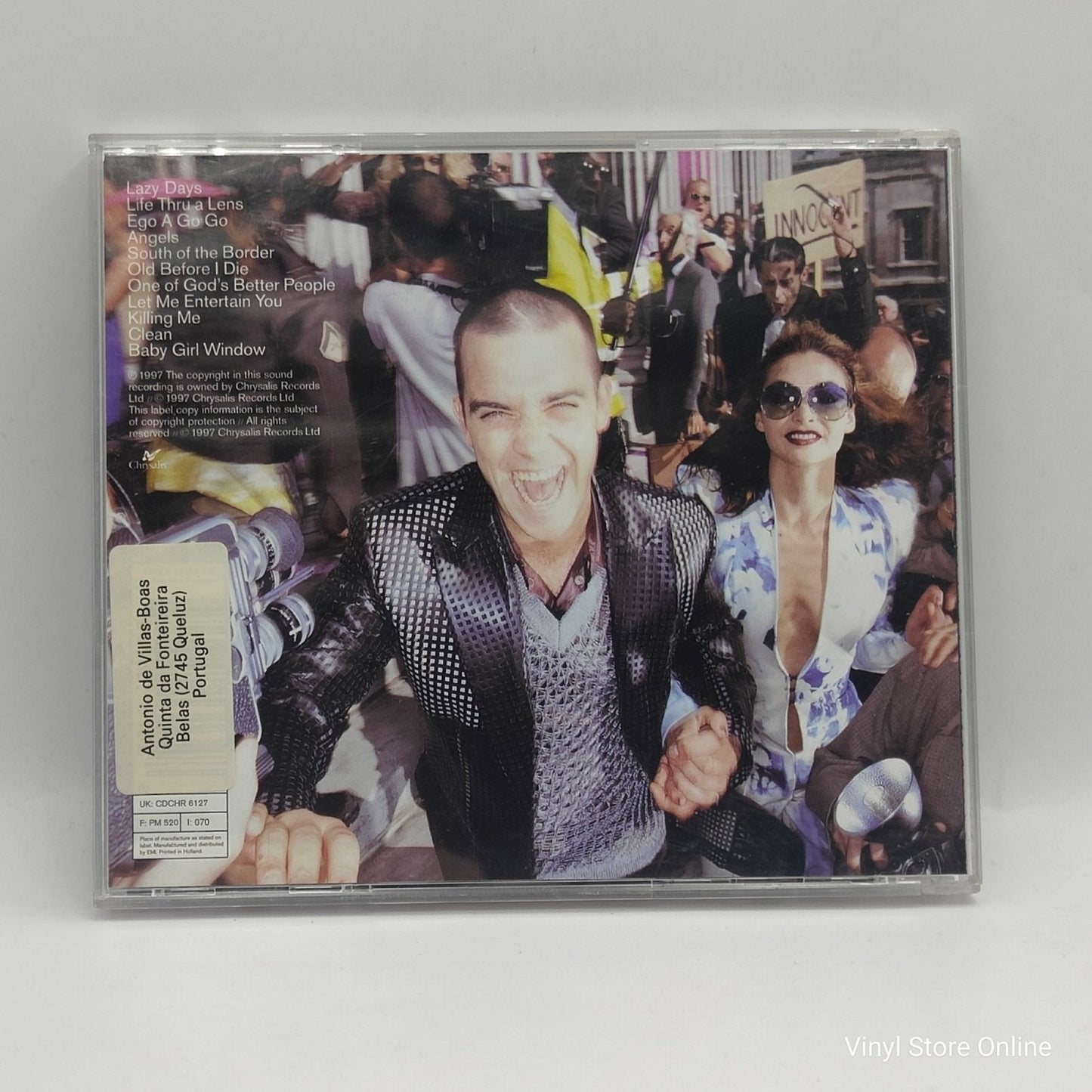 Robbie Williams ‎– Life Thru A Lens - Vinyl Store Online