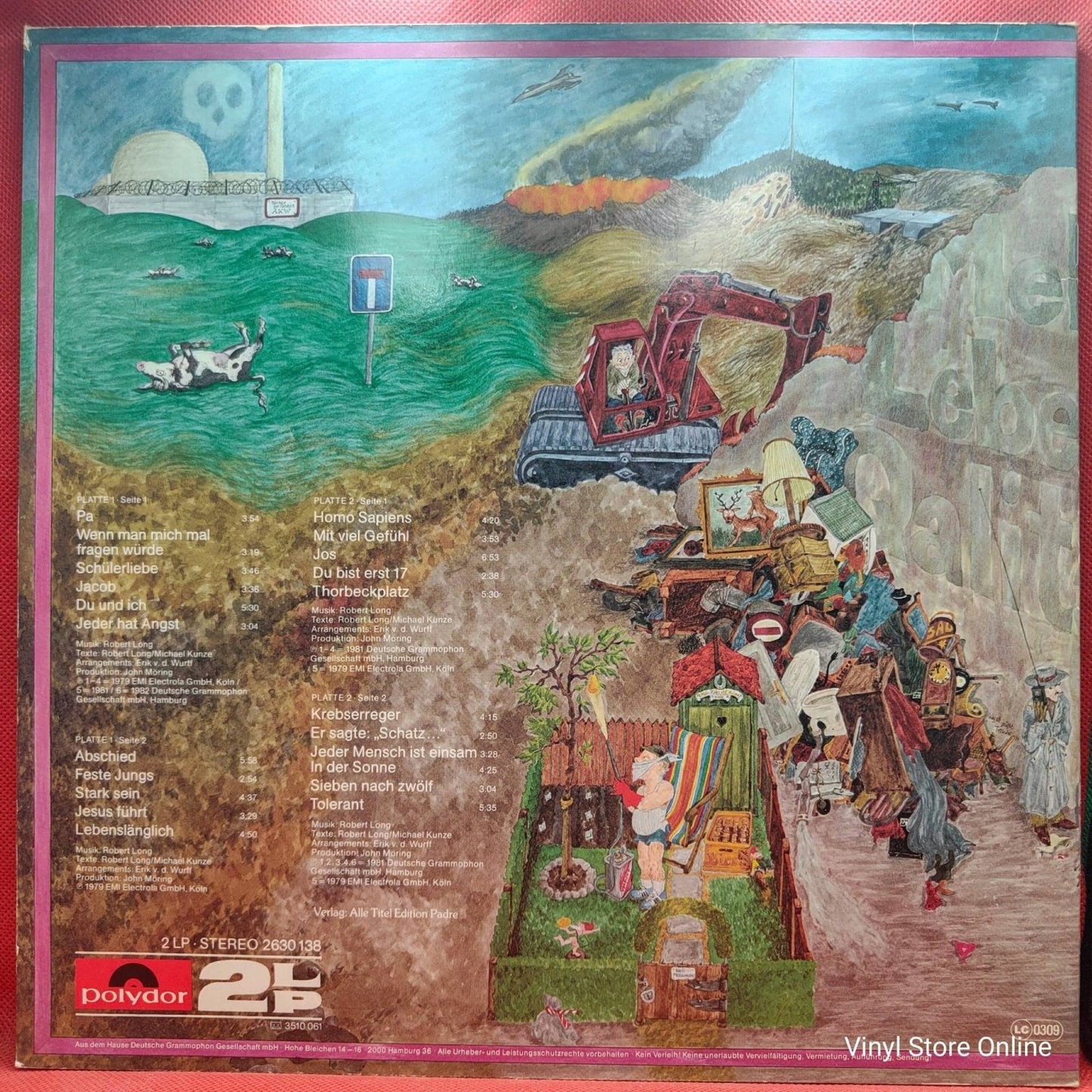 Robert Long ‎– Liederbuch - Vinyl Store Online