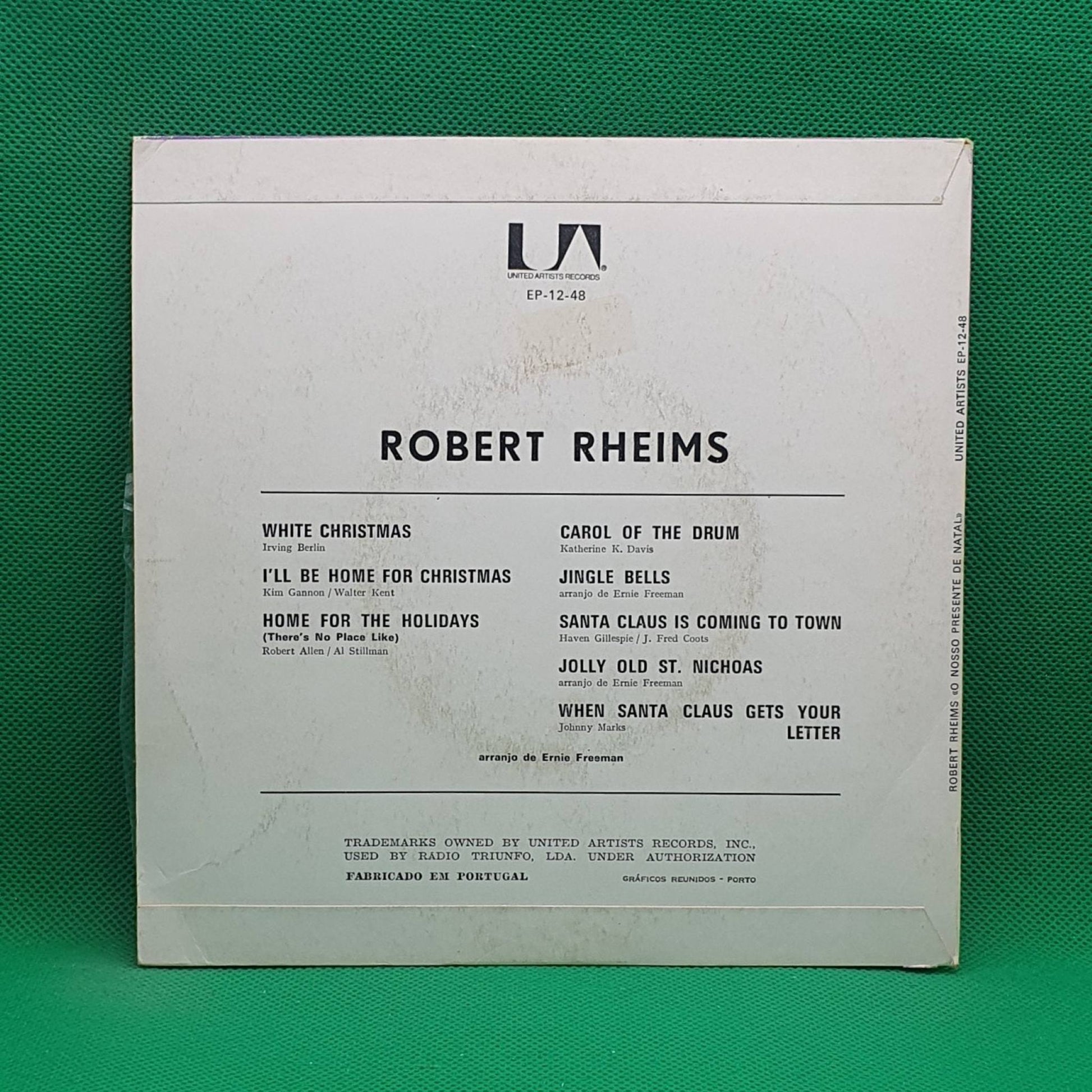 Robert Rheims ‎– O Nosso Presente De Natal - Vinyl Store Online