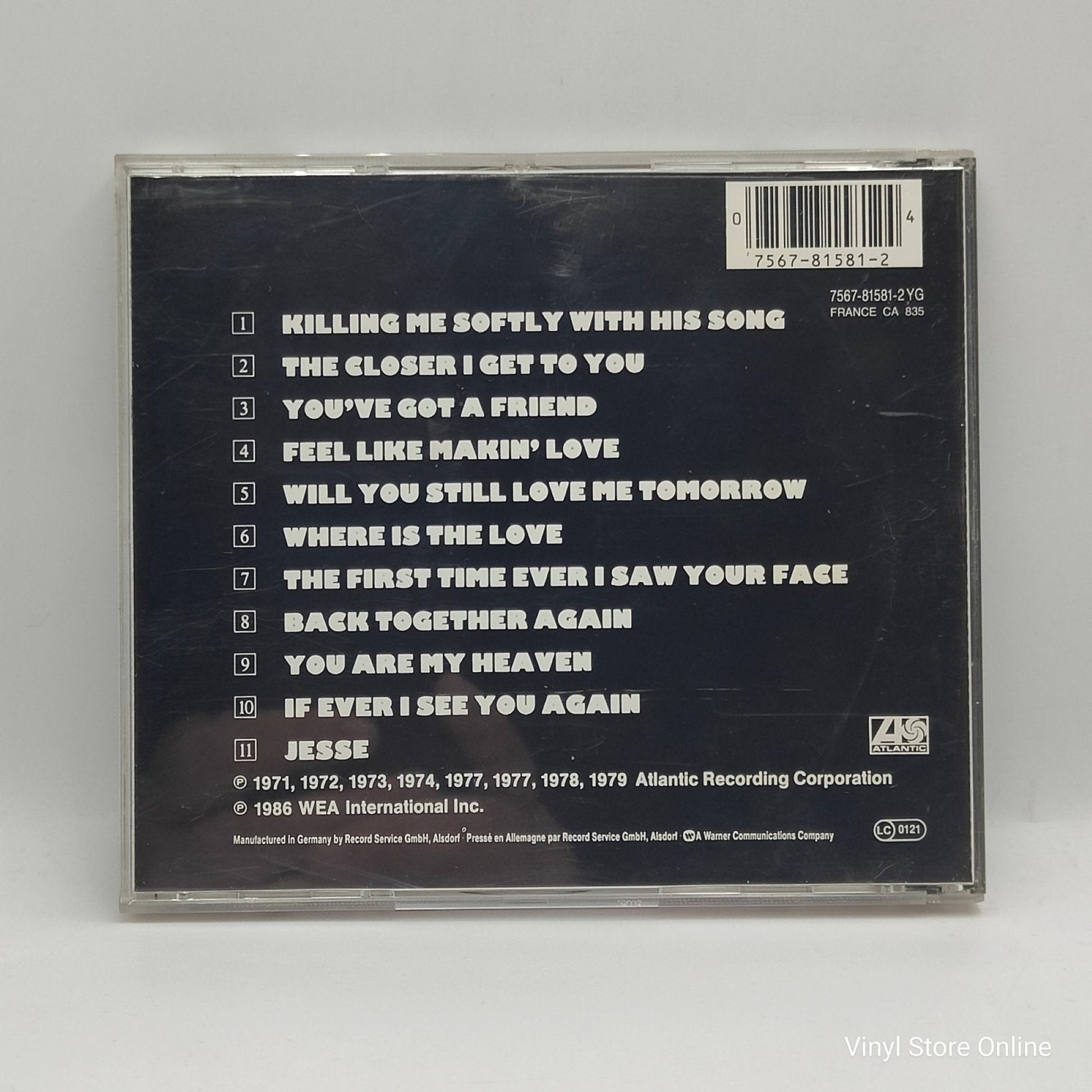 Roberta Flack ‎– The Best Of Roberta Flack - Vinyl Store Online