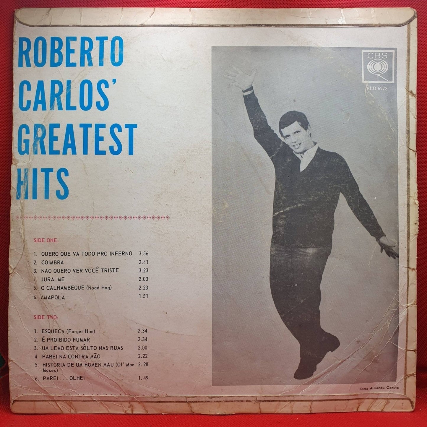 Roberto Carlos ‎– Greatest Hits - Vinyl Store Online