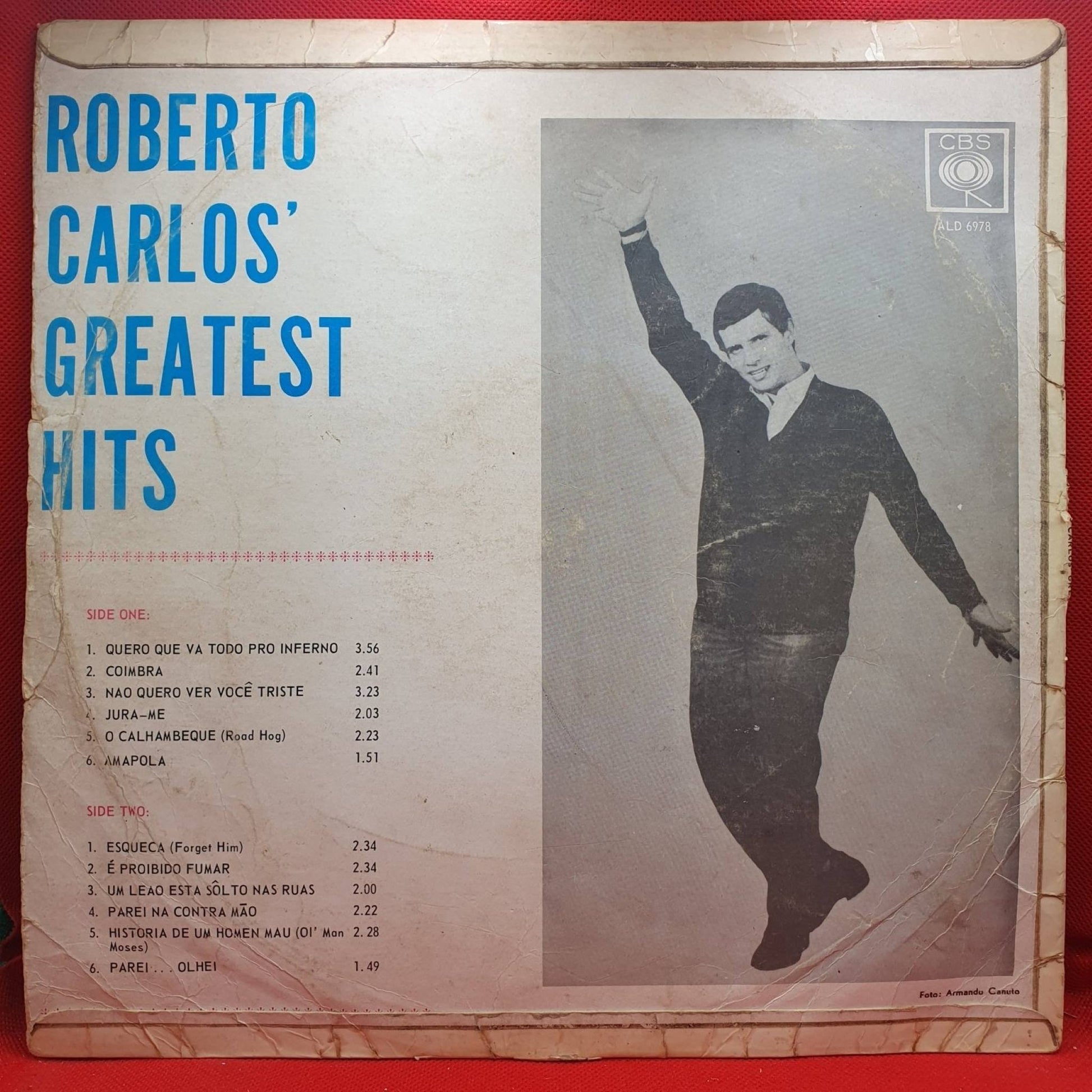 Roberto Carlos ‎– Greatest Hits - Vinyl Store Online