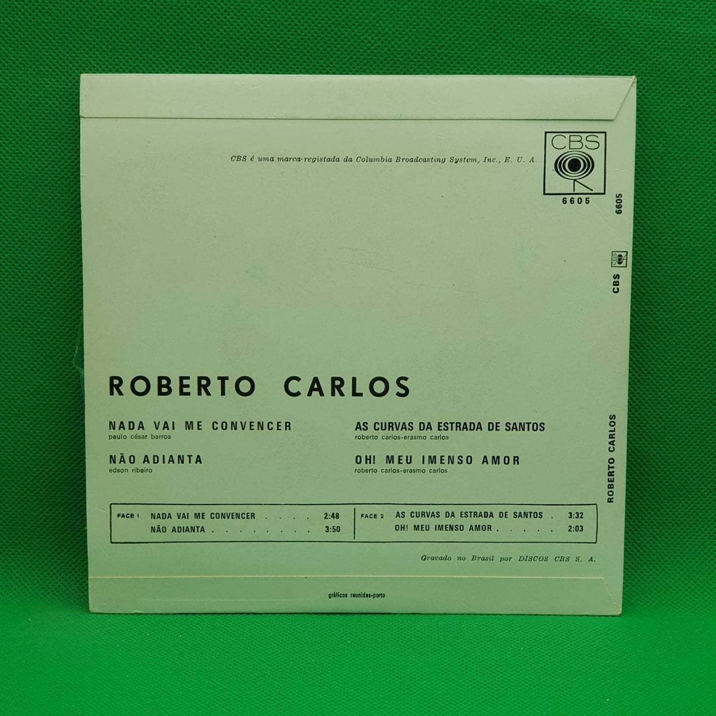 Roberto Carlos ‎– Nada Vai Me Convencer - Vinyl Store Online