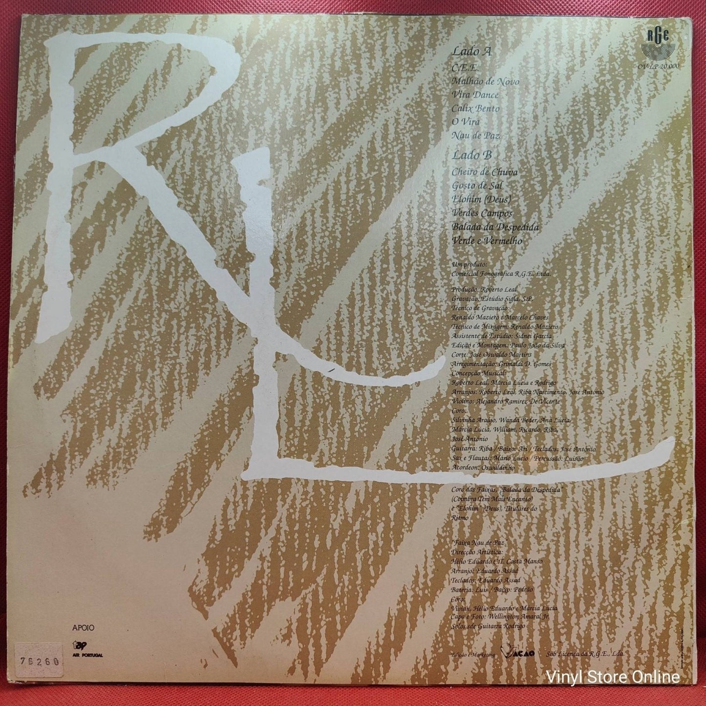 Roberto Leal ‎– Gôsto de Sal - Vinyl Store Online