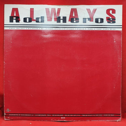 Rod Heros ‎– Always - Vinyl Store Online