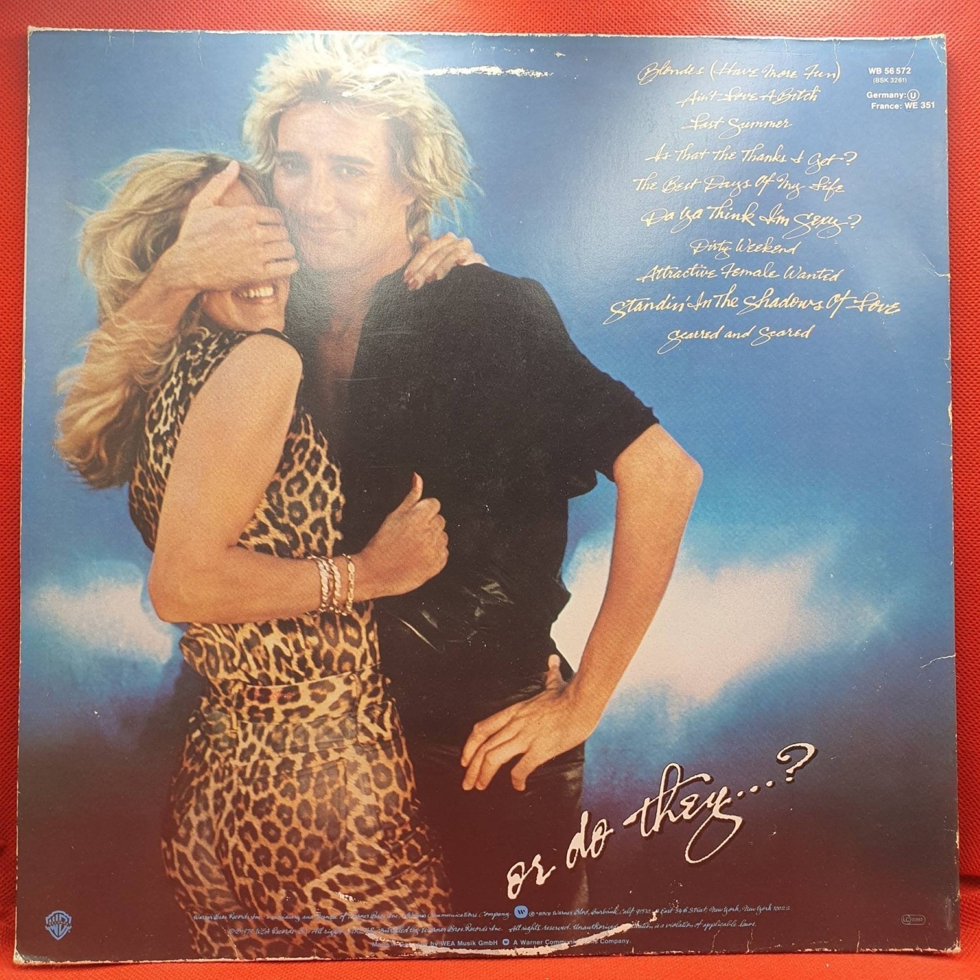 Rod Stewart ‎– Blondes Have More Fun - Vinyl Store Online