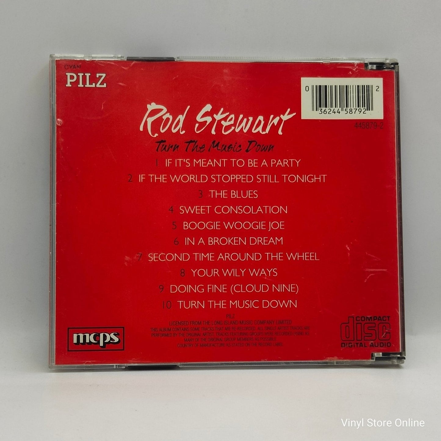 Rod Stewart ‎– Turn The Music Down - Vinyl Store Online