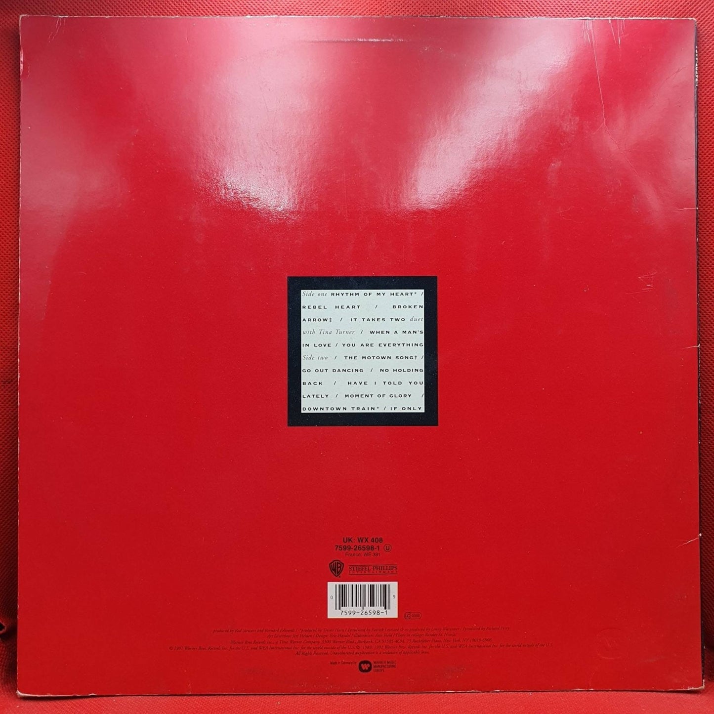 Rod Stewart ‎– Vagabond Heart - Vinyl Store Online