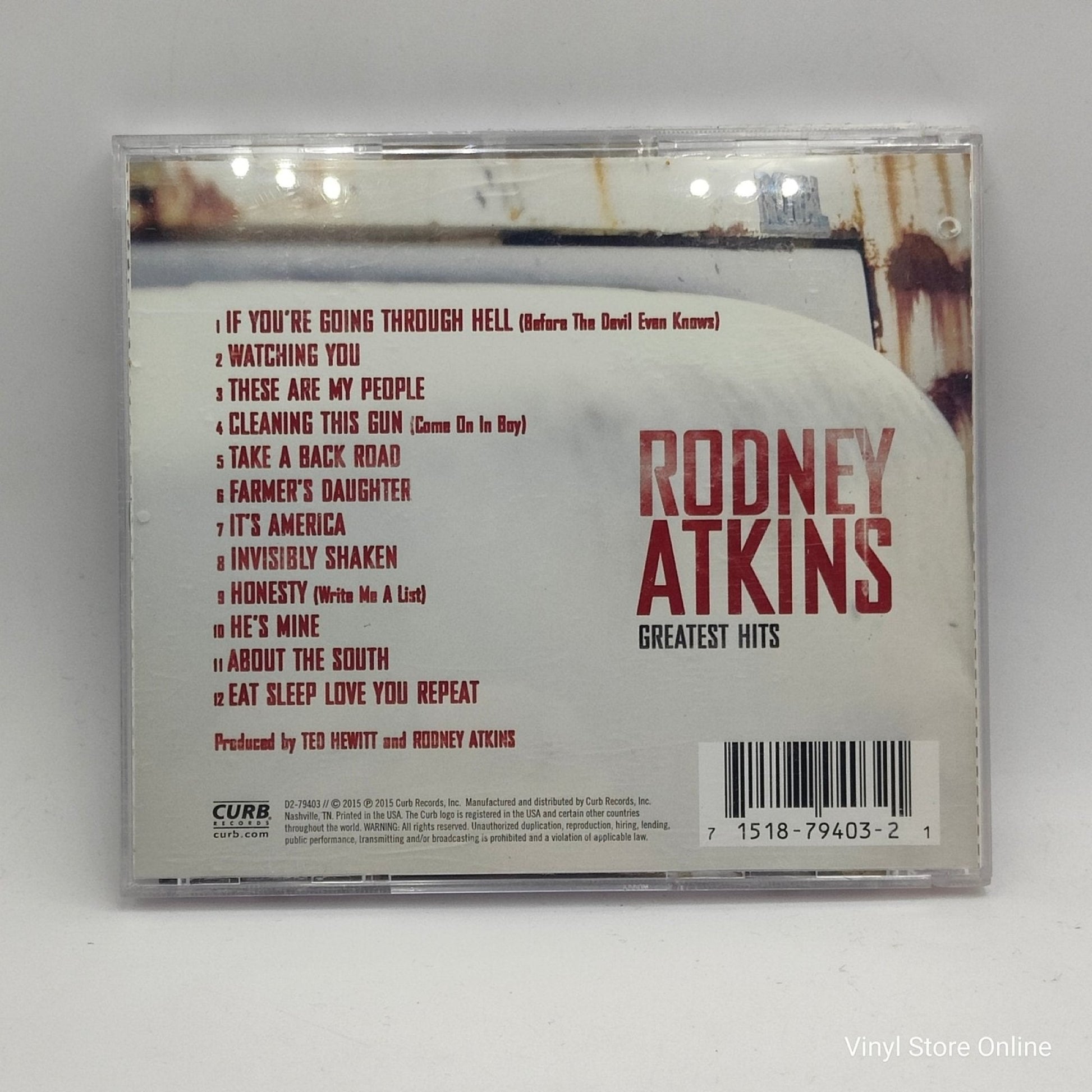 Rodney Atkins ‎– Greatest Hits - Vinyl Store Online