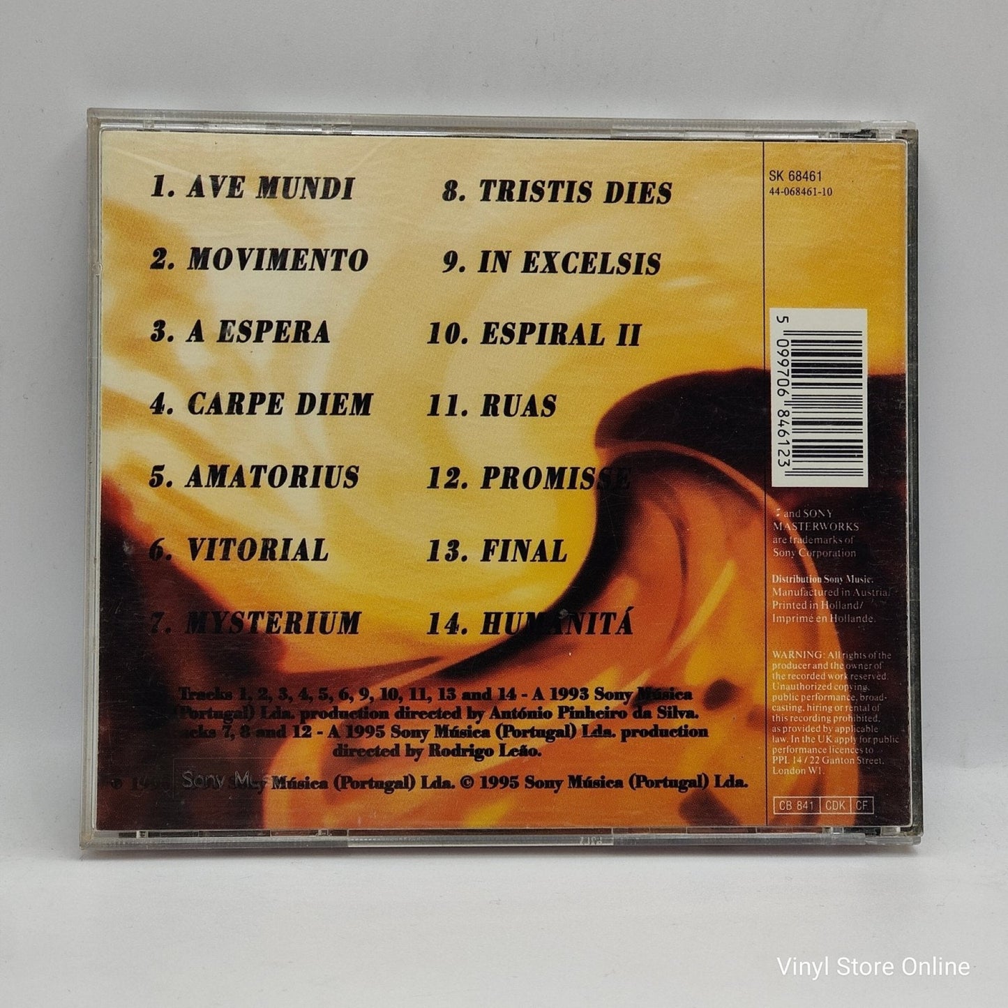 Rodrigo Leão & Vox Ensemble ‎– Ave Mundi Luminar - Vinyl Store Online