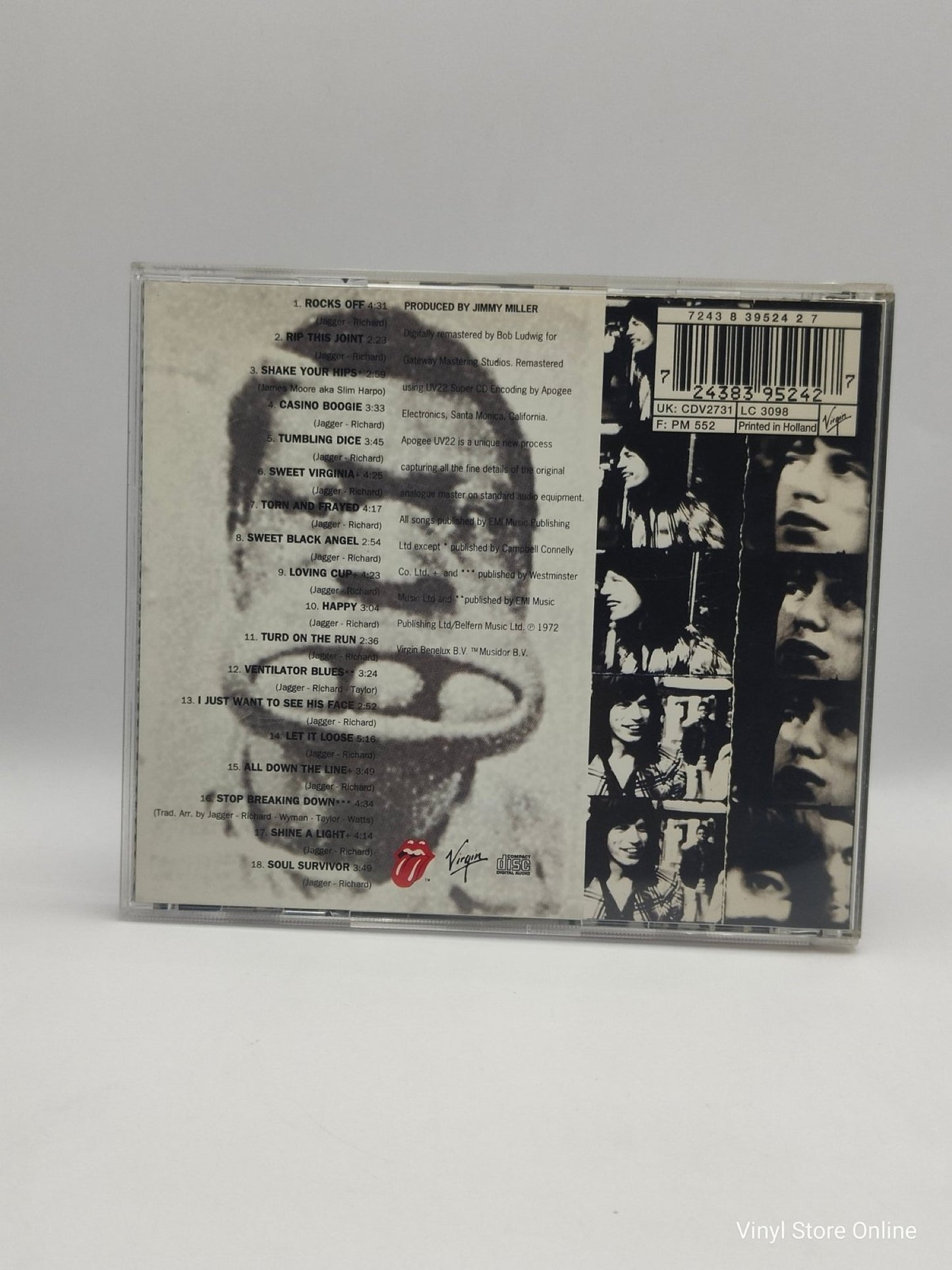 Rolling Stones ‎– Exile On Main St. - Vinyl Store Online
