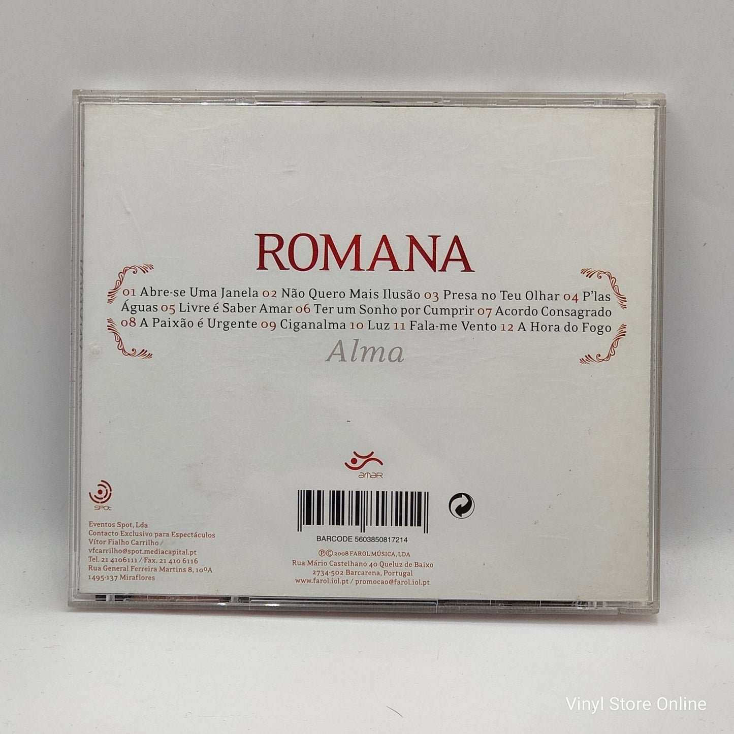Romana ‎– Alma - Vinyl Store Online