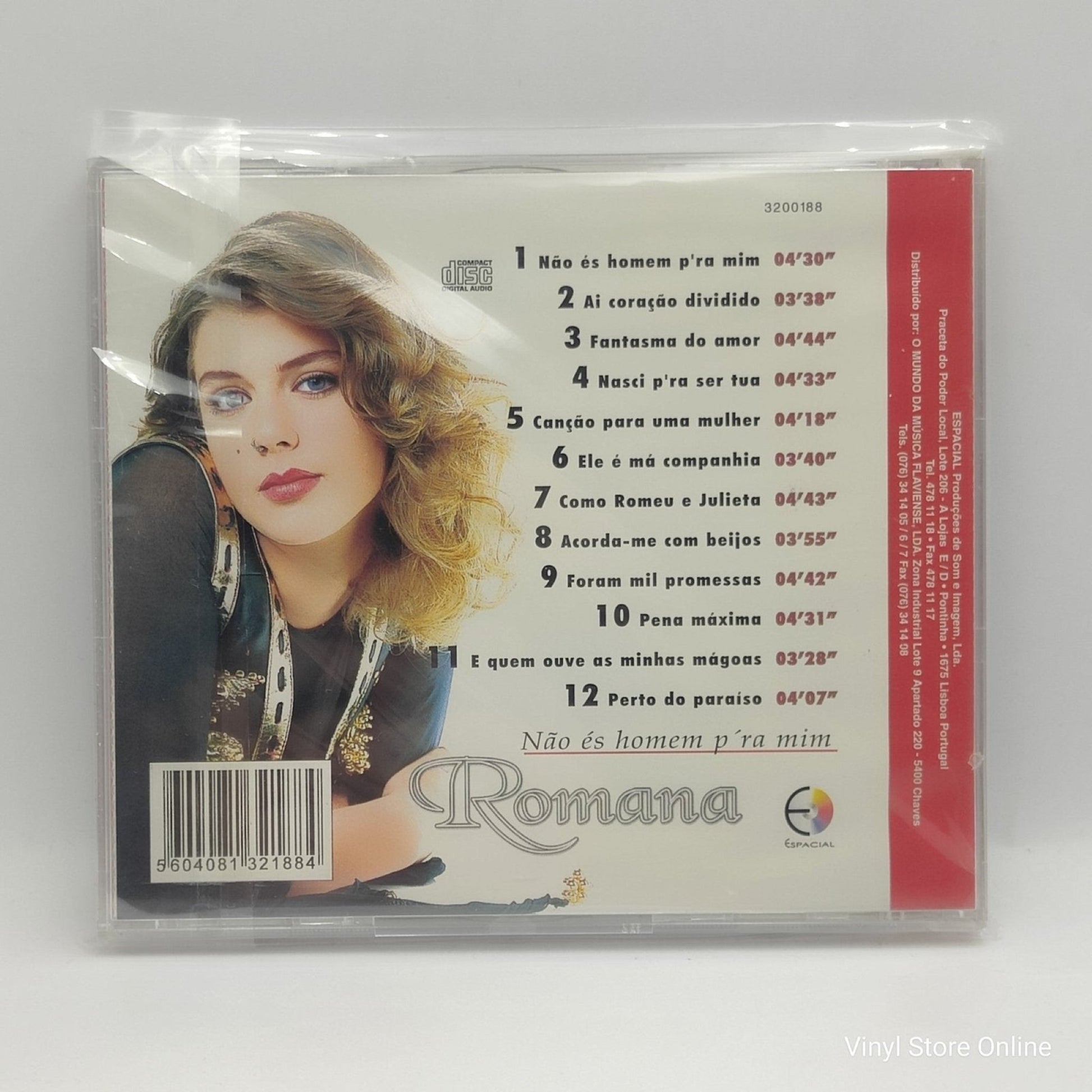 Romana ‎– Não És Homem P'ra Mim - Vinyl Store Online