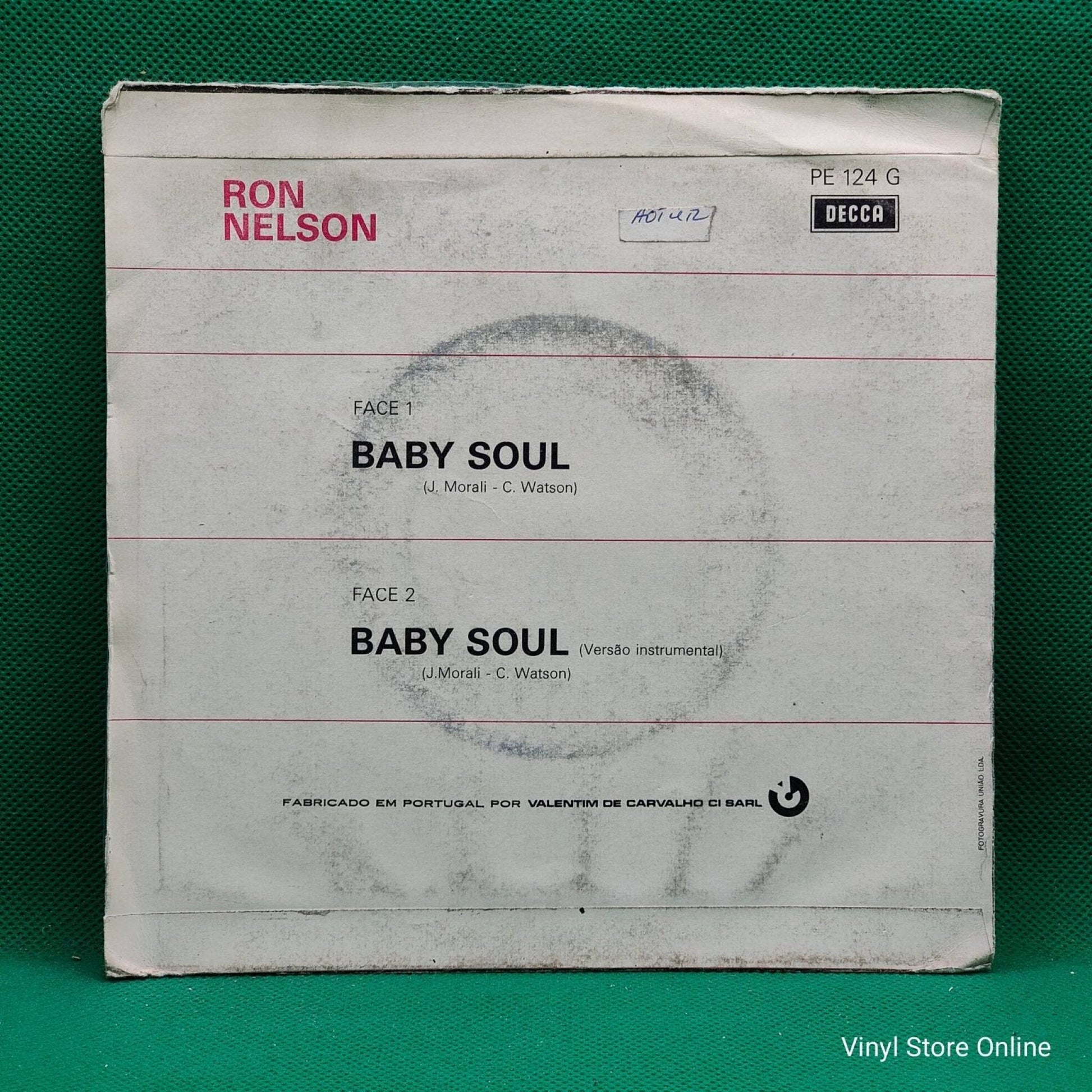 Ron Nelson ‎– Baby Soul - Vinyl Store Online