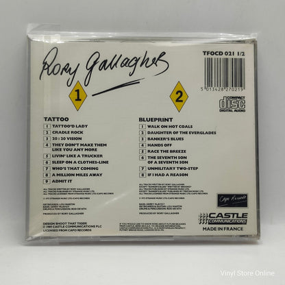 Rory Gallagher ‎– Tattoo / Blueprint - Vinyl Store Online