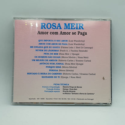 Rosa Meir – Amor Com Amor Se Paga - Vinyl Store Online