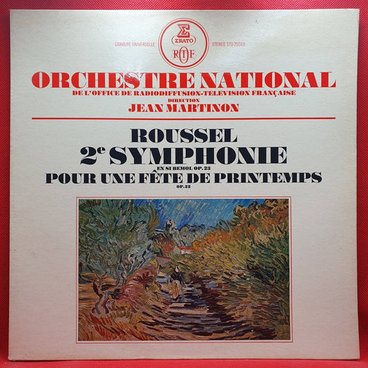 Roussel, Orchestre National De L'ORTF, Jean Martinon ‎– Symphonie N°2 En Si Bémol Op.23, Pour Une Fête de Printemps Op.22 - Vinyl Store Online