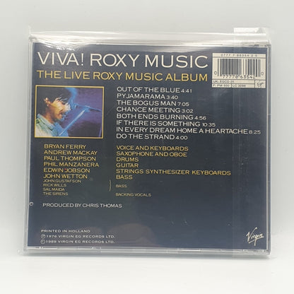 Roxy Music ‎– Viva! Roxy Music - The Live Roxy Music Album - Vinyl Store Online