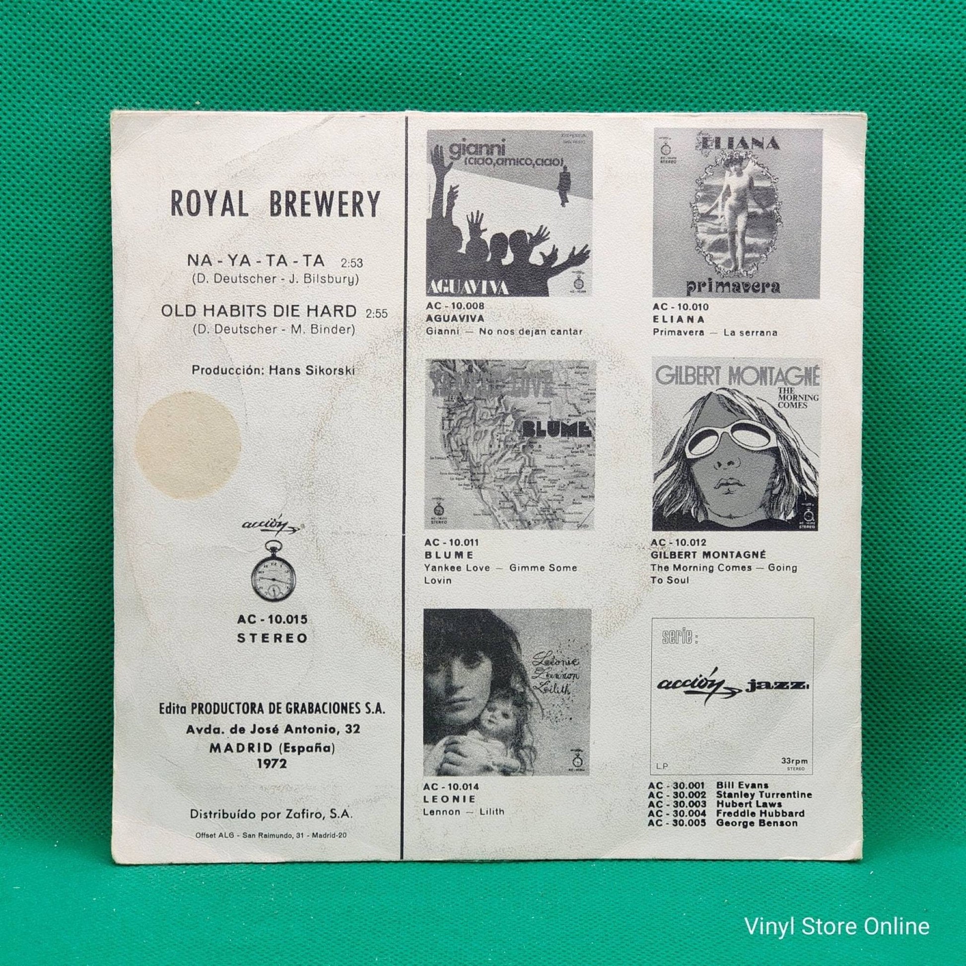 Royal Brewery ‎– Na - Ja - Ta - Ta - Vinyl Store Online