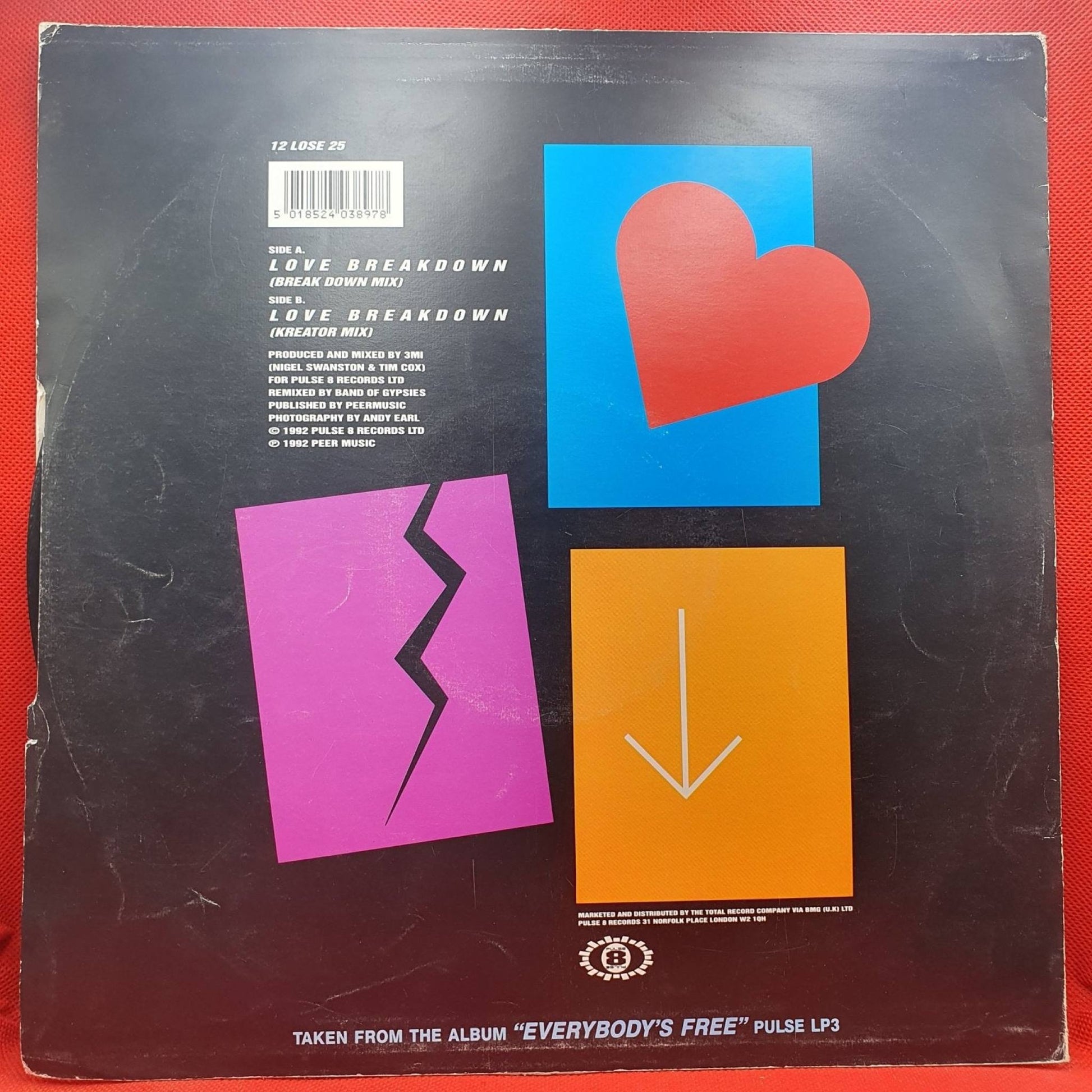 Rozalla ‎– Love Breakdown - Vinyl Store Online