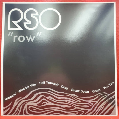 Rso ‎– Row - Vinyl Store Online