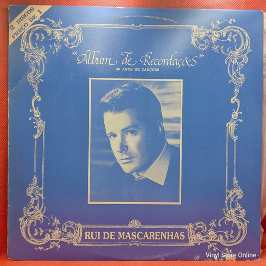 Rui De Mascarenhas ‎– Álbum De Recordações - 20 Anos De Canções - Vinyl Store Online