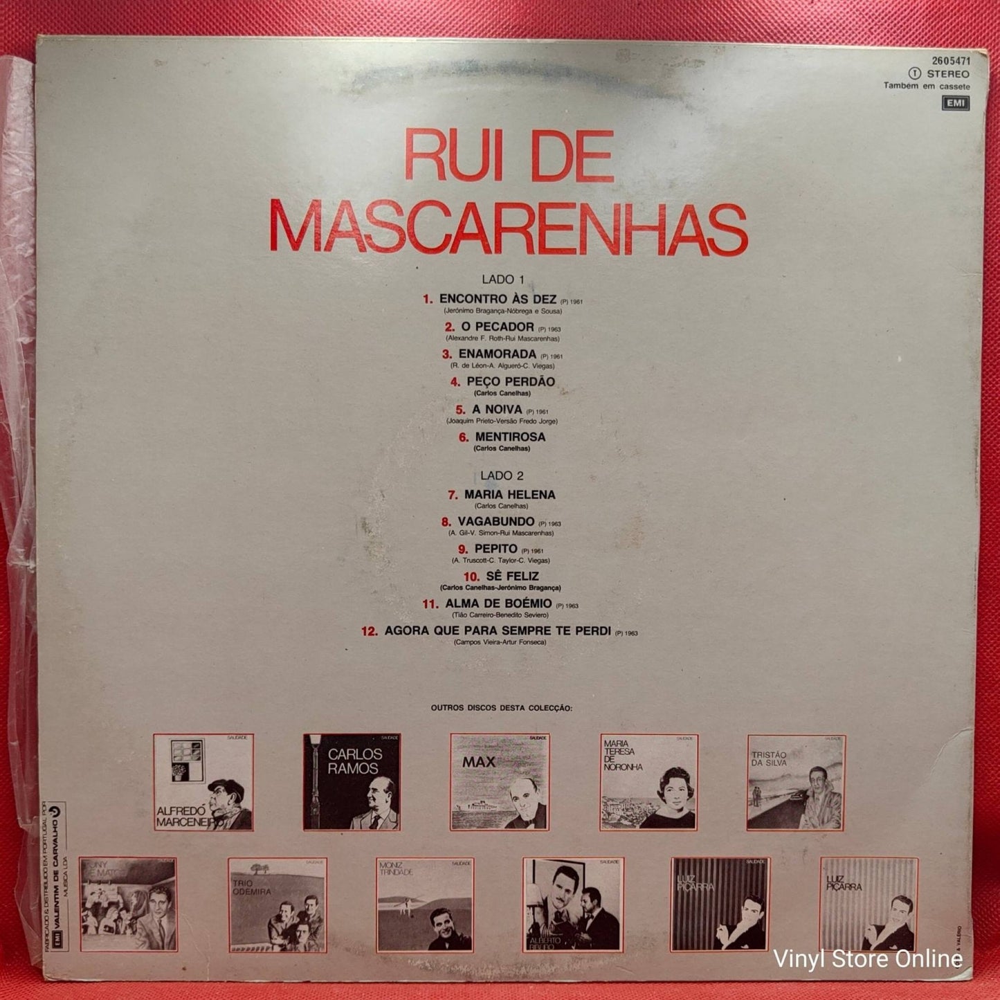 Rui De Mascarenhas ‎– Rui De Mascarenhas - Vinyl Store Online
